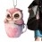 Car Bird Pendant Durable 2D Acrylic Cute Auto Charm owl Pink Cute Bird Love Cup Flat Pattern Vehicle Interior Accessories