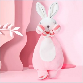 Infant Baby Comforter Blanket Soft Plush Newborn Sleeping Dolls Bunny Elephant Kids Fashion Sleep Toy Soother Appease Towel Bibs
