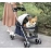 Pets Outdoor Portable Folding Pet Cart Carrier For Dogs Comfortable Breathable Small Medium Dog Accessories Cat Transportation