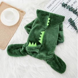 Pet Dog Clothes Cosplay Dog Cat Clothes Warm Dinosaur Clothes Puppy Coat Puppy Clothes Pet Clothes Big Dog Hoodie