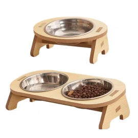 Double Anti-ant Cat Bowl Pet Feeder Pet Feeder Cat Food Bowl With Anti-Knockover Design Dog Water Feeding Container Small Animal